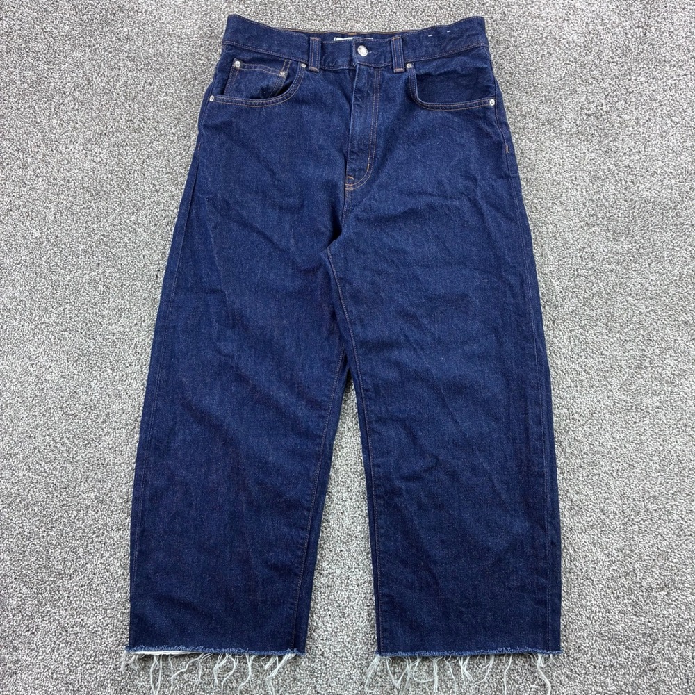 Madewell The Balloon Jeans‎ Women's 29T Dark Wash Denim Wide Leg Baggy